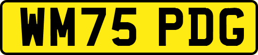 WM75PDG