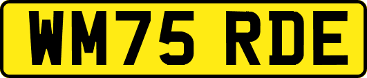 WM75RDE
