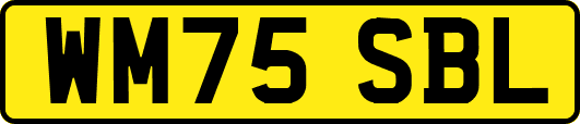 WM75SBL