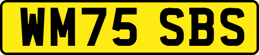 WM75SBS