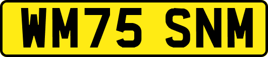 WM75SNM