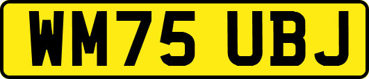 WM75UBJ