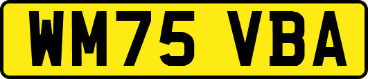 WM75VBA