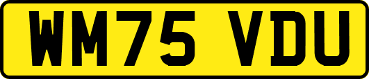WM75VDU