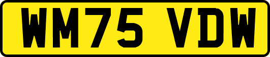 WM75VDW