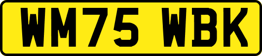 WM75WBK