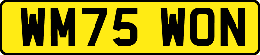 WM75WON