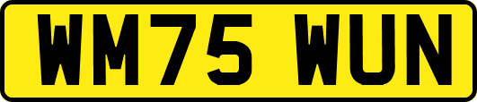 WM75WUN
