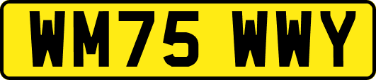 WM75WWY