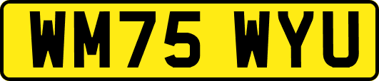 WM75WYU