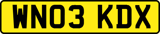 WN03KDX