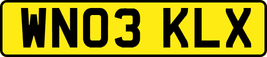 WN03KLX