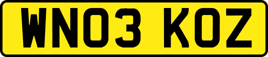 WN03KOZ