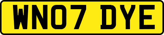 WN07DYE