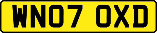 WN07OXD