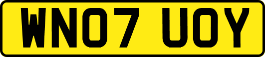 WN07UOY