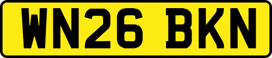 WN26BKN