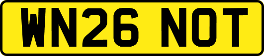 WN26NOT