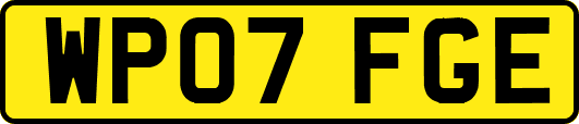 WP07FGE