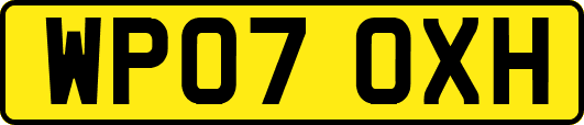 WP07OXH
