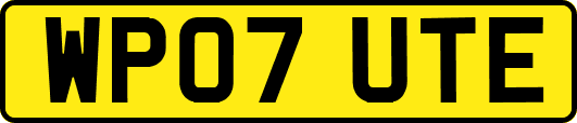 WP07UTE