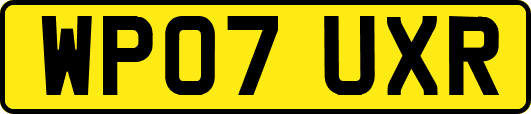 WP07UXR