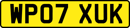 WP07XUK