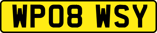 WP08WSY