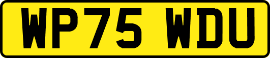 WP75WDU