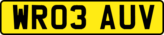 WR03AUV