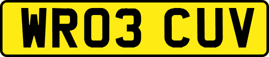 WR03CUV