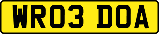 WR03DOA