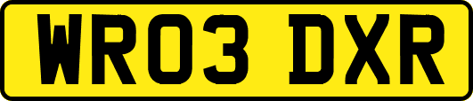 WR03DXR