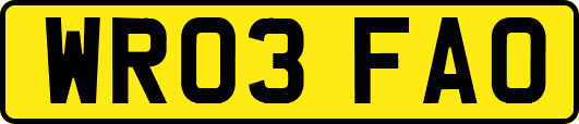 WR03FAO