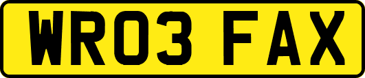 WR03FAX