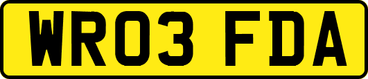 WR03FDA