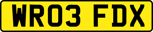 WR03FDX