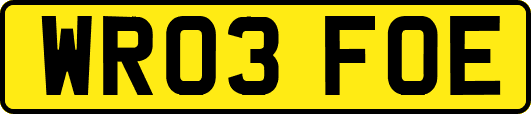 WR03FOE