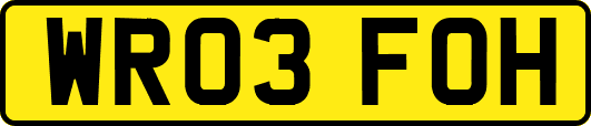 WR03FOH