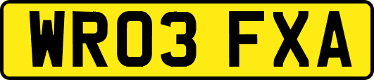 WR03FXA
