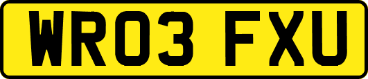 WR03FXU