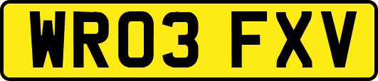 WR03FXV