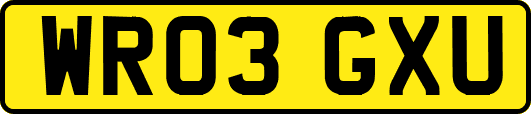 WR03GXU