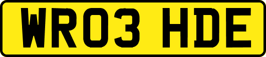 WR03HDE