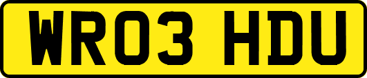 WR03HDU