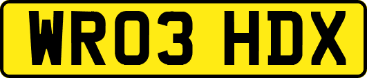 WR03HDX
