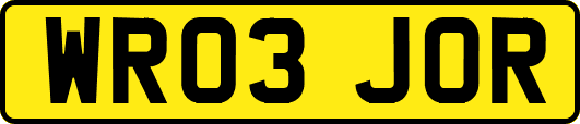 WR03JOR