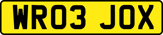 WR03JOX