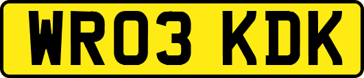 WR03KDK