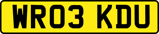 WR03KDU